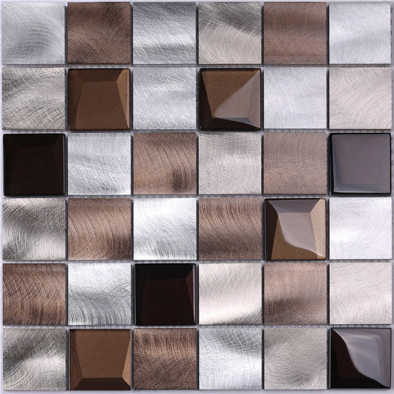 2018Aon meascán bevel Gloine Tíl seomra folctha 12x12mosaic